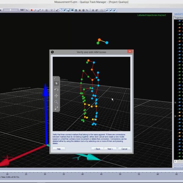 Qualisys Track Manager (QTM)
